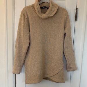 LandsEnd women’s funnel sweater sweatshirt